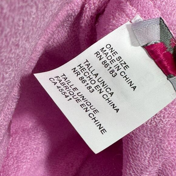 Elli by Capelli Purple Tie Dye Print Terry Cloth Reversible Girl’s Bucket Hat - Picture 6 of 8